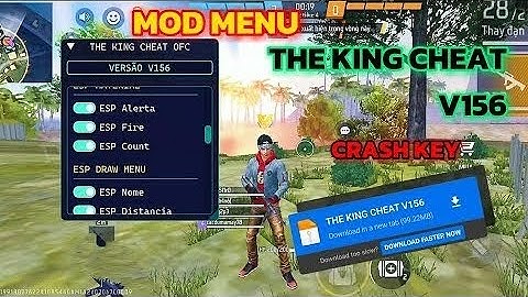 Hack FF OB51 | Mod Menu THE KING CHEAT V156 CRASH KEY Aimbot, ESP Định Vị, Antiban 100℅