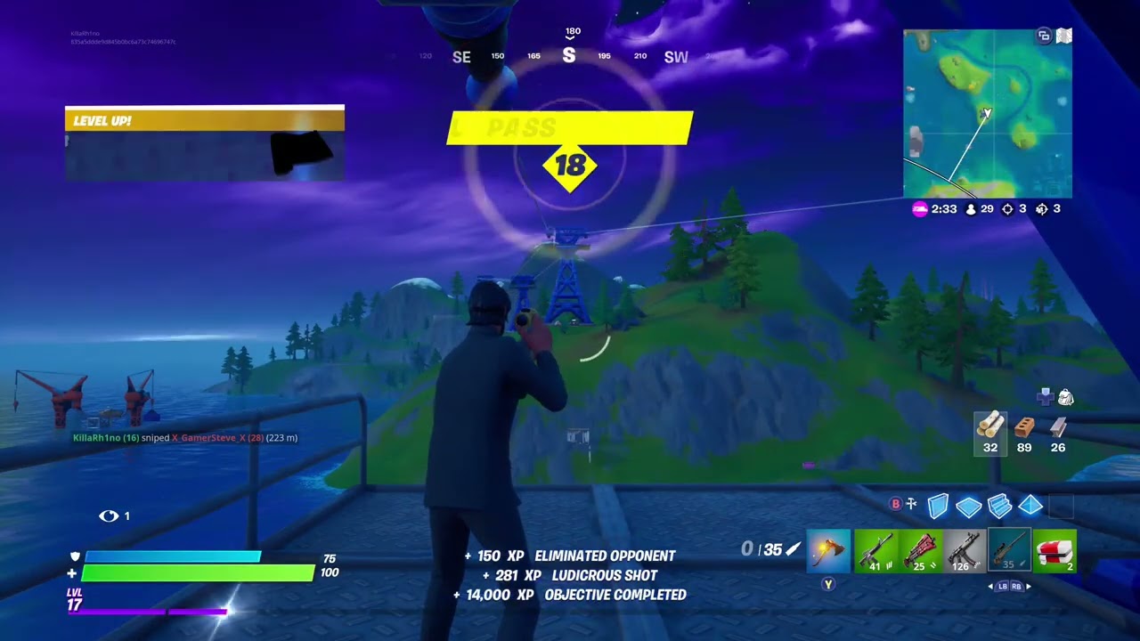 *WORLD RECORD* FORTNITE SNIPER SHOT!