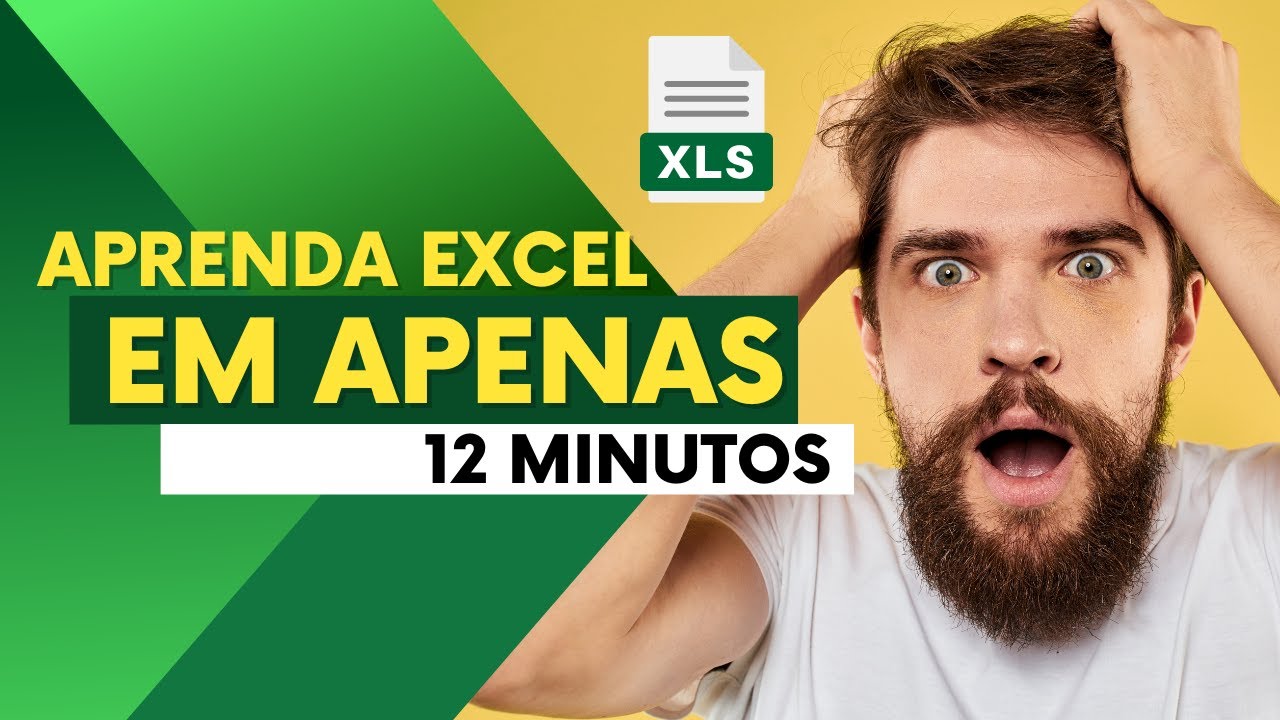 TUTORIAL DE EXCEL EM 12 MINUTOS - YouTube
