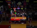 BUZZER BEATEN 👊 #retrogaming #nba #nostalgia #arcade #nbahangtime #highlights #oldschool #90s #hoops