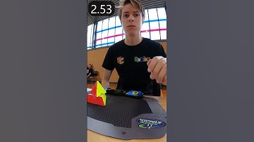 2.89 Pyraminx PR Average #shorts