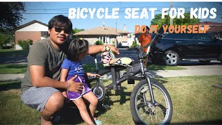 How to make bicycle seat for kids (DIY) by Food Rush Delivery 13,593 views 3 years ago 6 minutes, 8 seconds