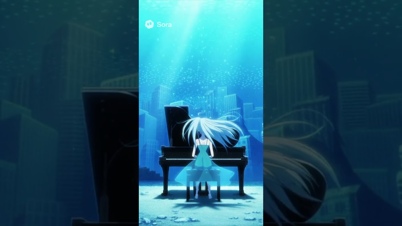 Aqua Resonance：水中ピアノと無重力少女