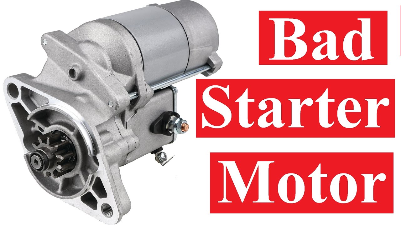 5 ways your starter motor can fail, and what to do about it