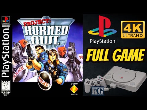 Project Horned Owl [PS1] Gameplay Walkthrough FULL GAME [4K60ᶠᵖˢ UHD🔴]