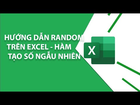 Video Hướng Dẫn Random Trên Excel Hàm Tạo Số Ngẫu Nhiên - youtube