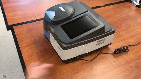 Turning on the Genesys 50