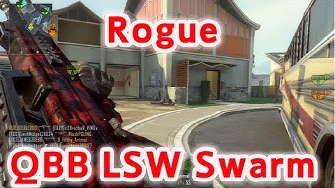 Black Ops 2 - Swarm with every gun #3 - QBB-LSW