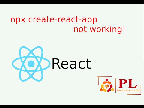 npx create-react-app not working!