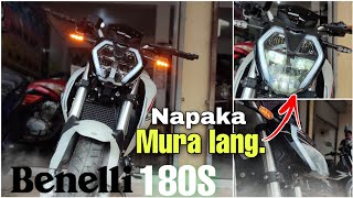 Benelli 180S  Affordable  naked bike. Price, Specs, features.  Sulit kaya? Walkthrough Review.