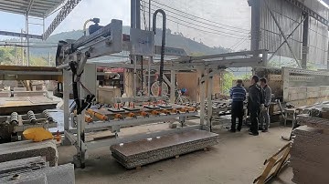 Auto loading unloading stone chipboard glass vacuum lifter
