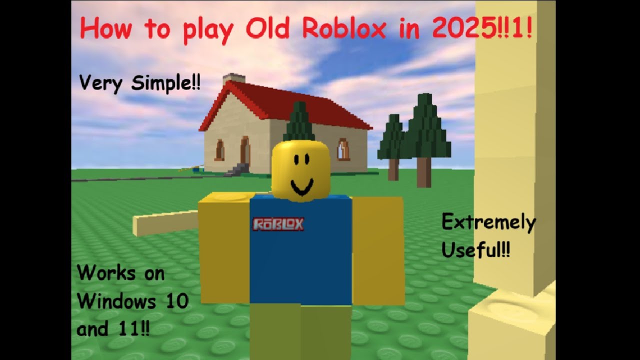 How To Play Old Roblox In 2025 1 YouTube 