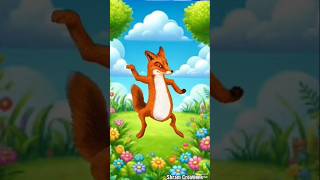 cartoon #funny #dance #fox #animals #shorts