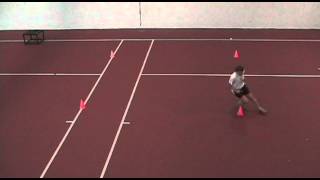 4 Cone 360 drill changing direction