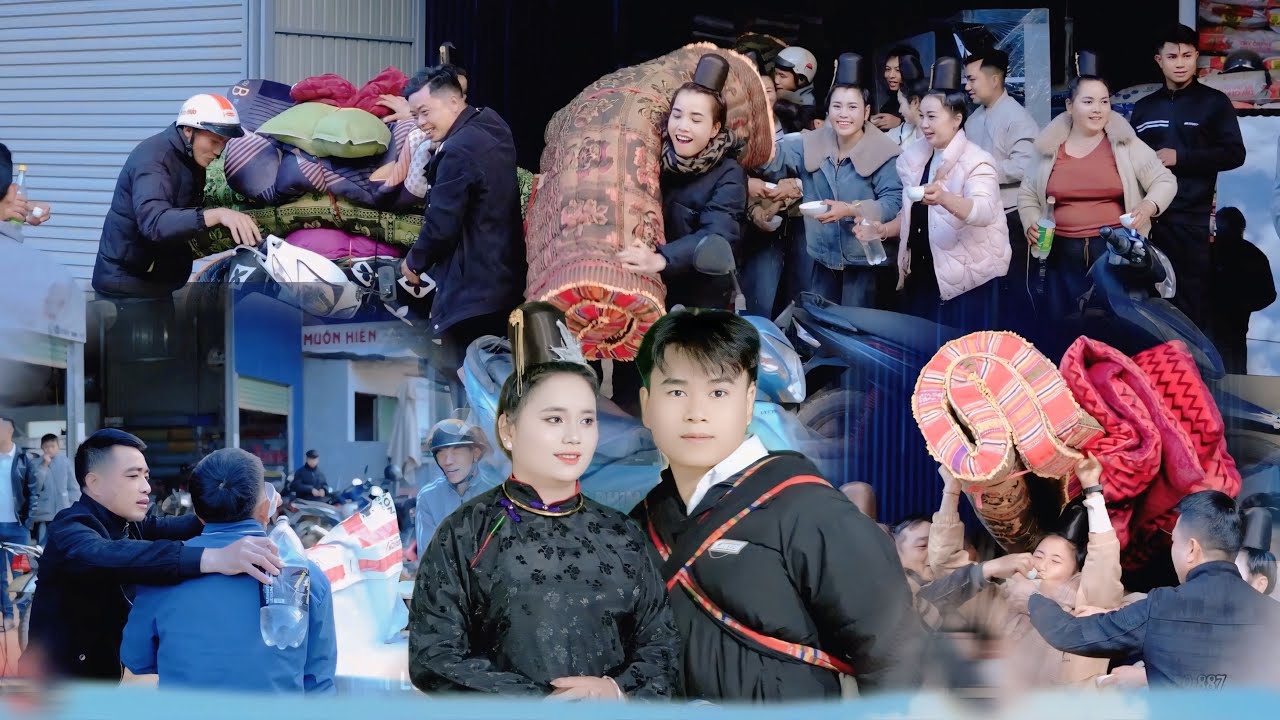 LỄ ĐÓN DÂU & XIN ĐỒ _ CỦA CÔ DÂU HỒNG THƠM _ ANH ĐẠI BẢN TĂNG XÃ NẬM LẦU TỈNH SƠN LA