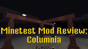 Minetest Mod Review: Columnia