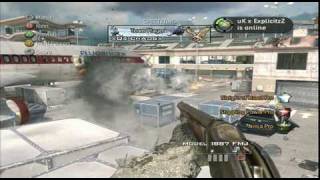Modern Warfare 2 C4 chain reaction.