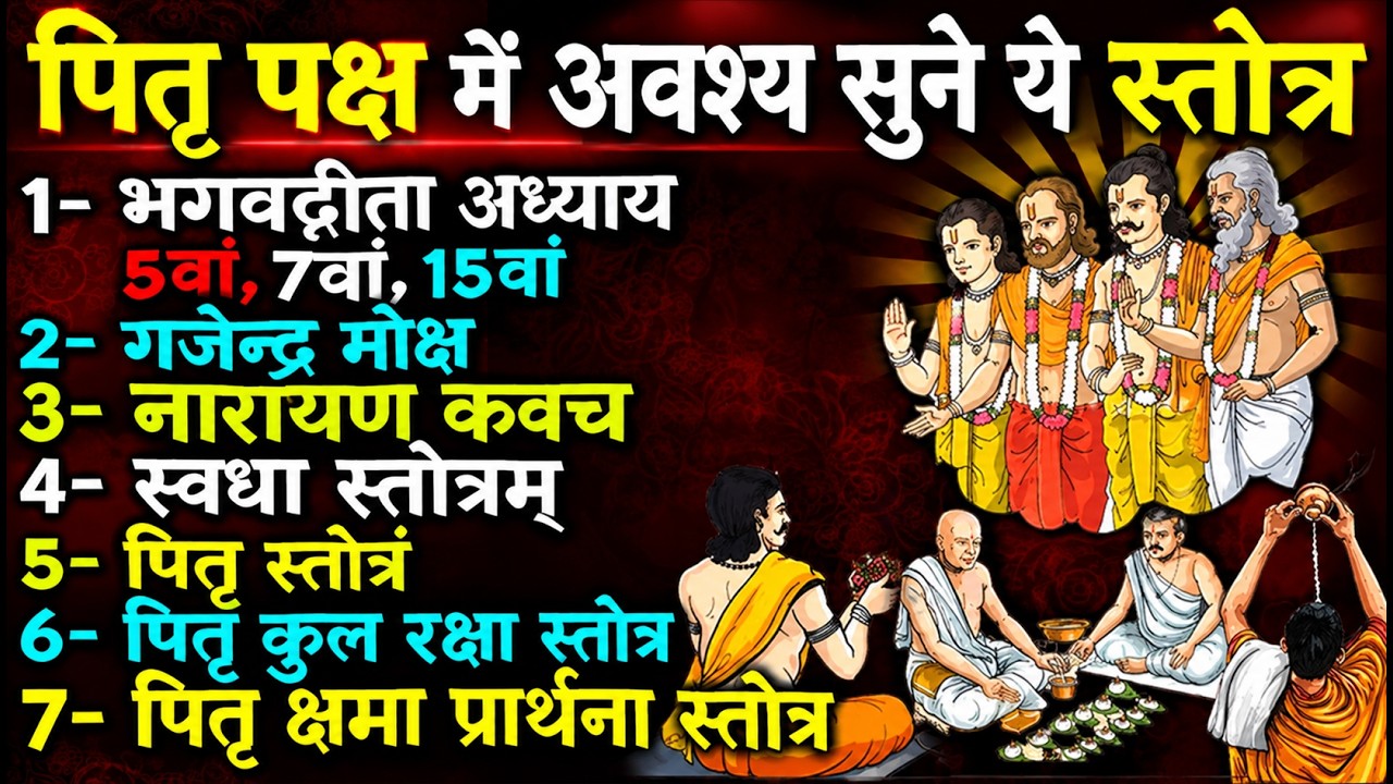 पितृ पक्ष में प्रतिदिन सुने। भगवद्गीता गीता | पितृ स्तो… — Transcript