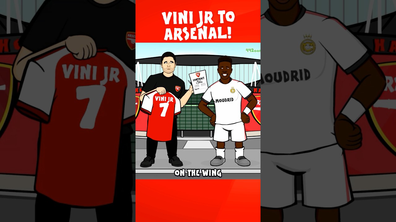 Vini Jr to Arsenal?!😱 #football #arsenal #vinicius
