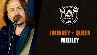 Medley Journey   Queen - Don't Stop Believing   Under Pressure (David Bowie) Rock Ao Vivo | Dino