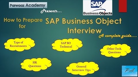 SAP BO Interview Preparation