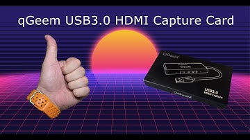 qGeem USB3.0 HDMI Video Capture Card Review