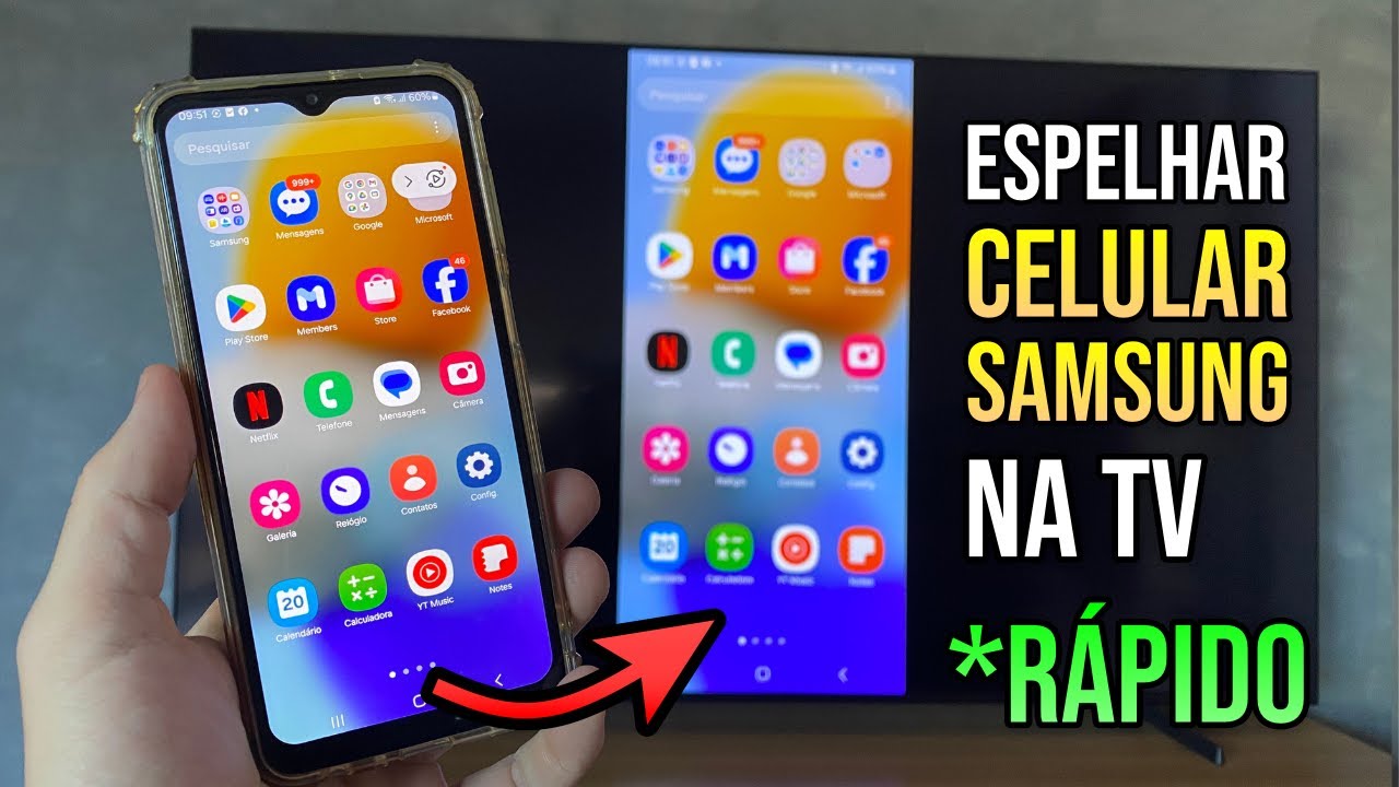 (2026) COMO ESPELHAR A TELA DO CELULAR SAMSUNG NA TV Atualizado - YouTube