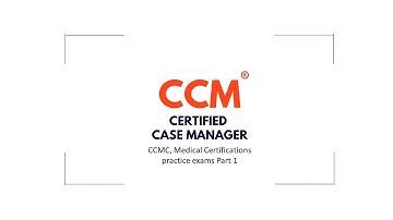 CCM Exam Practice Test 2025 | Part 1 – Pass with Confidence!