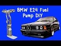 BMW E24 635csi Fuel Pump Replacement DIY