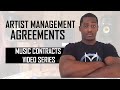 Music Artist Management Agreements