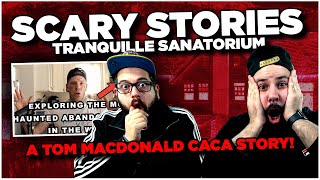 GHOST HUNTERS REACT TO a SCARY CACA STORY w\/ Tom Macdonald