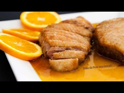 Vídeo: Peito De Pato Com Molho De Laranja