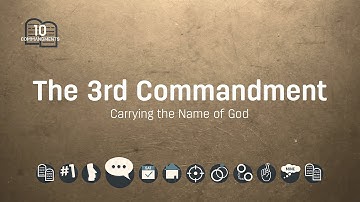 The 3rd Commandment: Using God’s Name in Vain