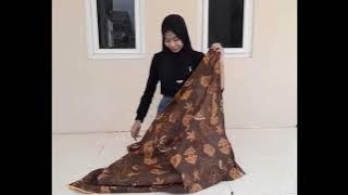 Cara Mudah dan Praktis Mewiru Jarik Surakarta Putri