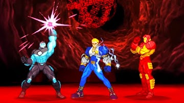 Marvel VS Capcom 2 - War Machine/Captain Commando/Iron Man - Expert Difficulty Playthrough