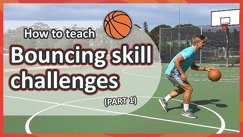 Bouncing challenges: Part 1 (grades K-3) | Basketball skills in PE
