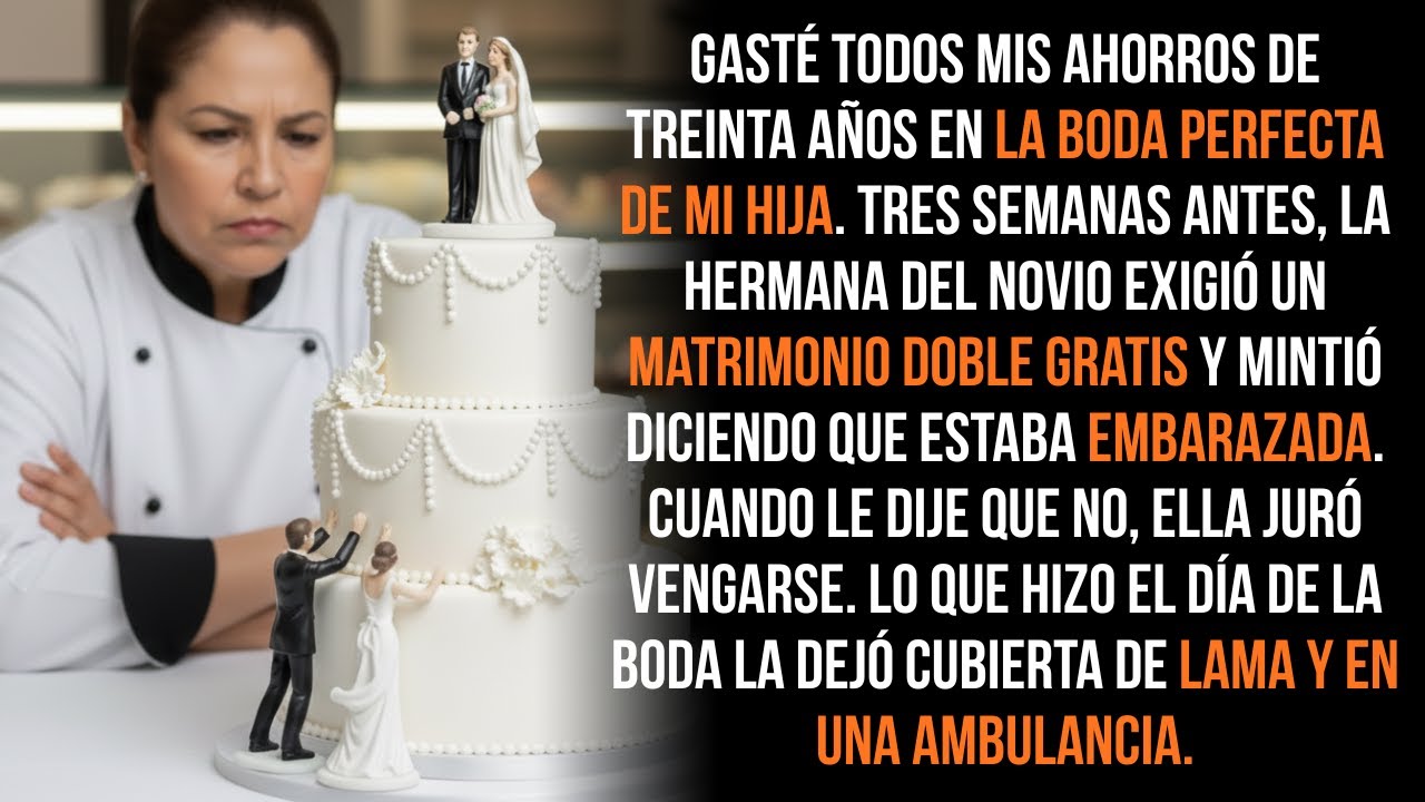 La CUÑADA de mi hija exigió MATRIMONIO DOBLE ... Llegó vestida de NOVIA y terminó en AMBULANCIA