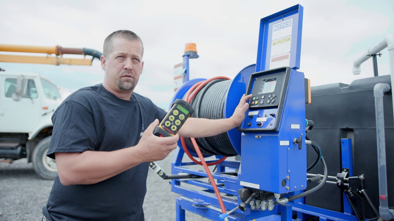 Harben E-180 Trailer Jetter Key Features