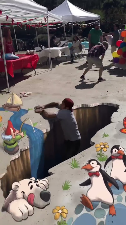 Never walk on street art #shorts