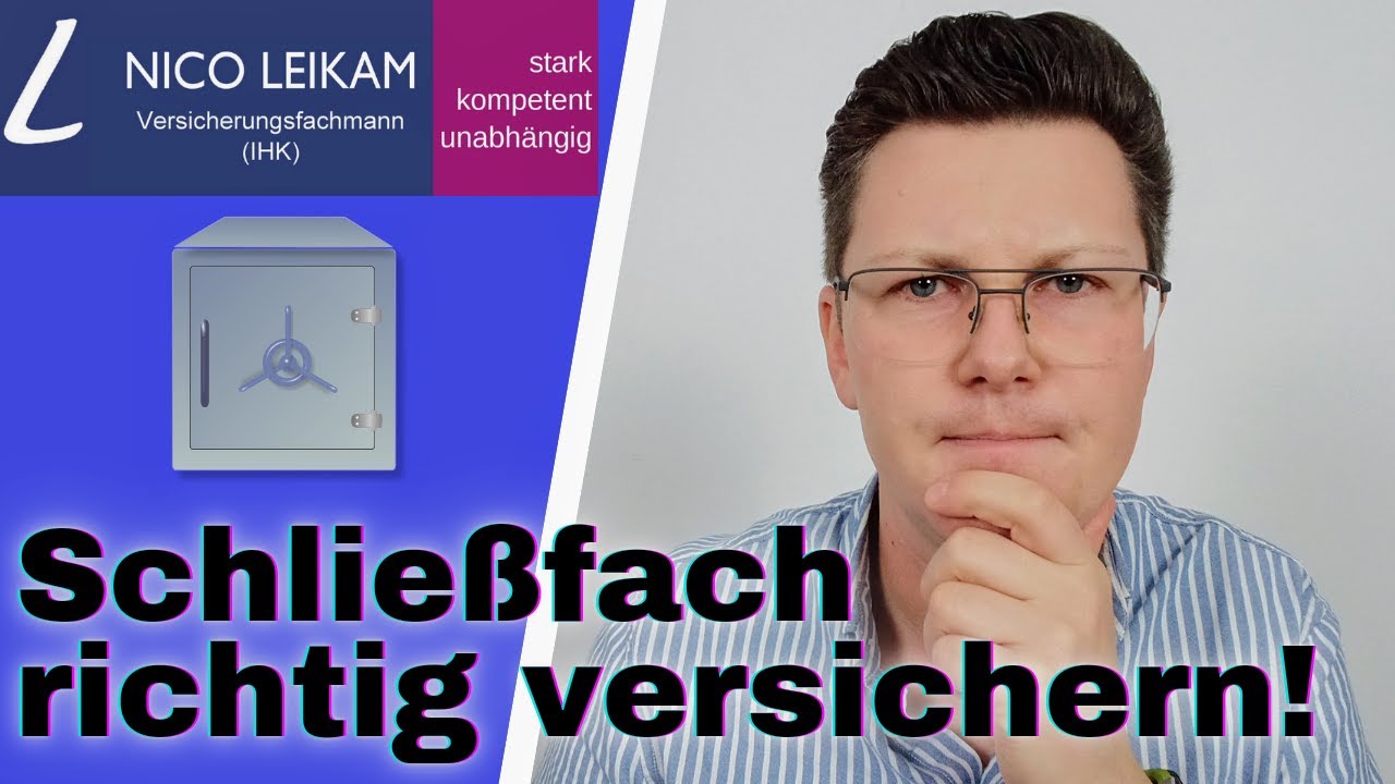 Schließfach richtig versichern! | Zahlt die Bank wirklich alles bei Verlust? | wichtig zu wissen! 💡