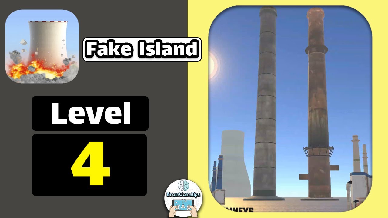 Fake Island: Demolish! - Level 4 Walkthrough