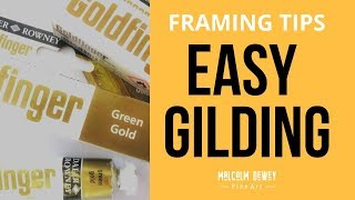 Gold Leaf Framing Made Easy with Goldfinger by Daler Rowney Profile