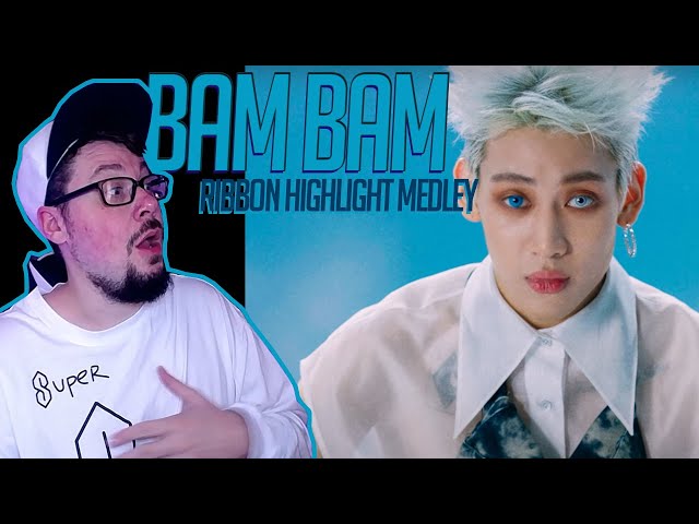 Mikey Reacts to 뱀뱀 (BamBam) 'riBBon' HIGHLIGHT MEDLEY FILM