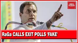 Rahul Gandhi Calls Exit Poll Results 'Fake', Asks Party Workers To Be Alert For The Next 24 Hours screenshot 5