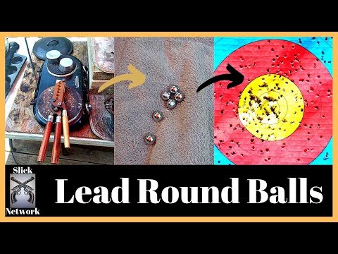 36 Cal Lead Round Balls (How they are made, History, and Review.)