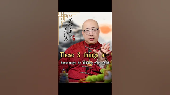 These three things in your home could block your money flow. #fengshui #lucky #wealth #fengshuitips