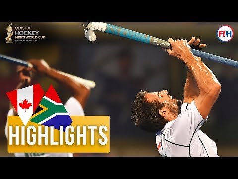 Canada v South Africa | Odisha Men's Hockey World Cup Bhubaneswar 2018 | HIGHLIGHTS