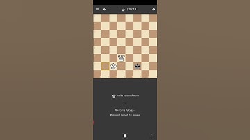 #3 endgame trainer, queen and king vs. king #checkmate L3