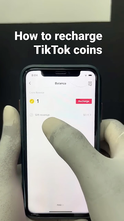 How to recharge TikTok coins