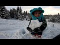 #KrisTheExplorer enjoying the snow